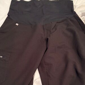 MATERNITY Figs Black Women's Pants